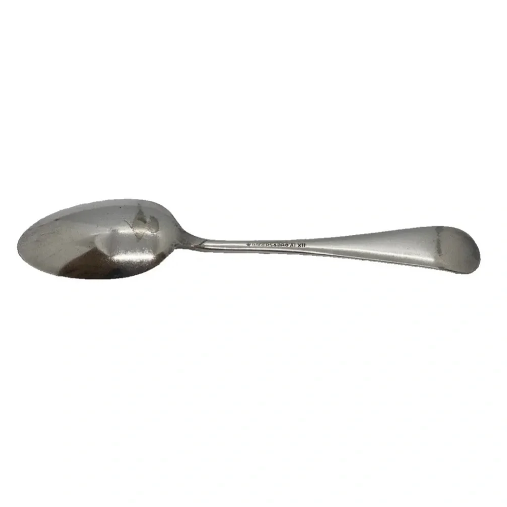 1850 Rogers & Bro 6” Silver Plate Teaspoon Windsor Pattern No Monogram Antique